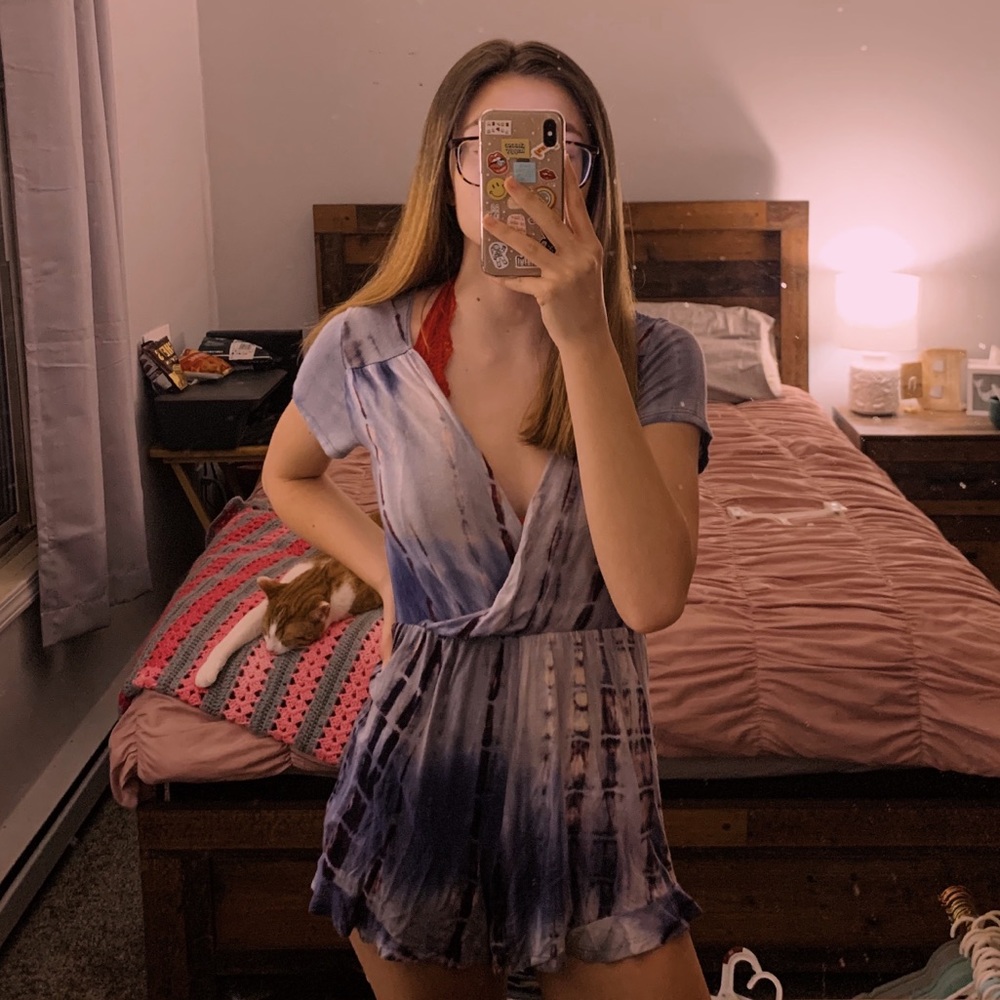 Tie dye Romper